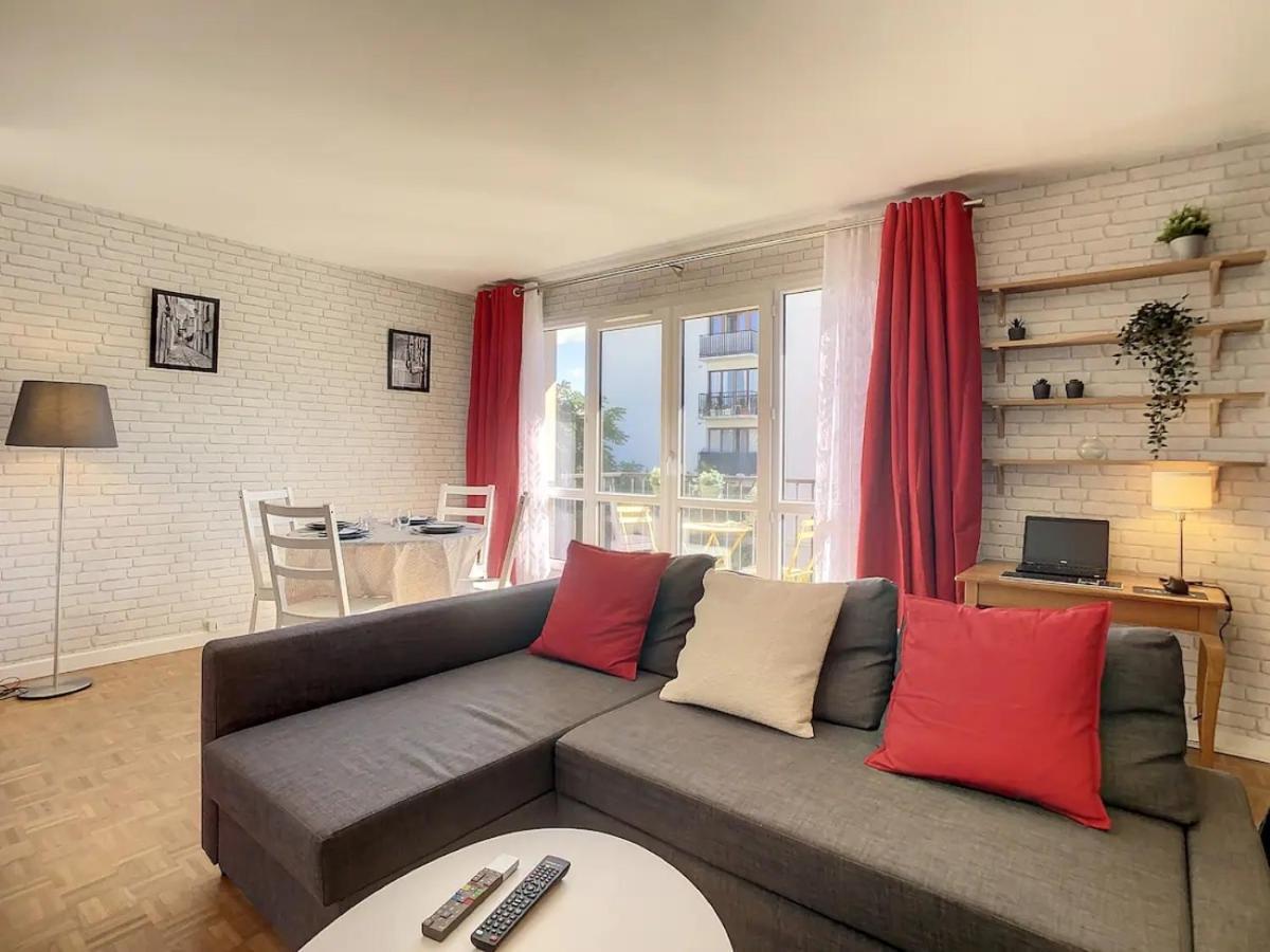 Appartement Chic Proche De Paris, Parking Inclus Saint-Maur-des-Fossés Exteriér fotografie